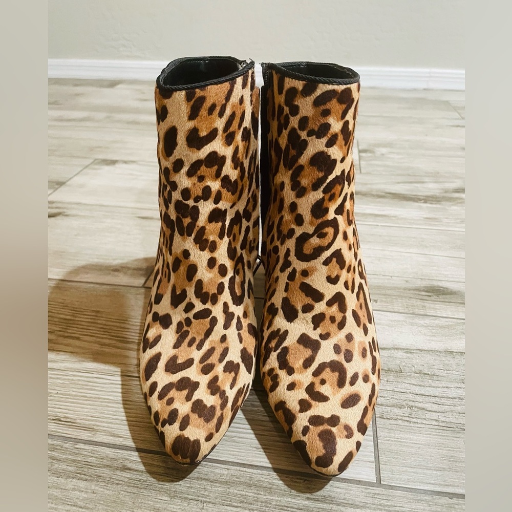 Cheetah booties Antonio Melani